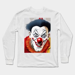 Fasbytes Horror  Clown Long Sleeve T-Shirt